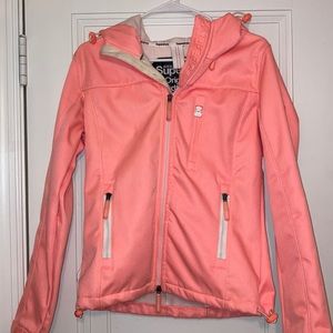 Women’s Pink Superdry Windbreaker